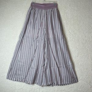 NWT Soncy Womens Striped Wide Leg Lounge Pant SIZE00 L LARGE